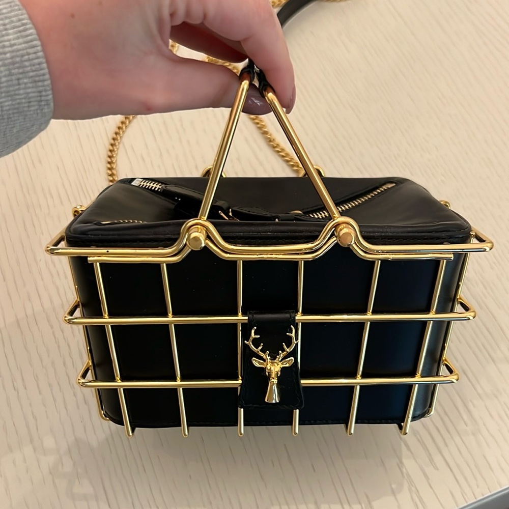Autre Marque Savas Milano Basket Bag Black